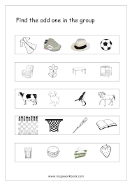 Free General Aptitude Worksheets Odd One Out Kindergarten Worksheets Preschool Worksheets Kids Math Worksheets