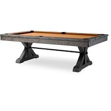 Otis 8 Pool Table With Accessories By Plank Hide Co Sawyertwain Pool Table Slate Pool Table Pool Tables For Sale
