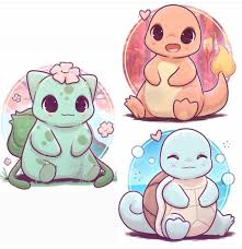 Charmander Bulbasaur Squirtle Cute Pokemon Wallpaper Cute Kawaii Animals Cute Cartoon Wallpapers