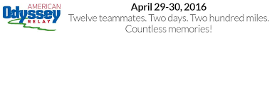 Posted by sam on may 4, 2015. American Odyssey Relay