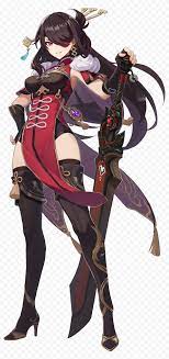She provides some of the best pyro support in the game and can be a dps rockstar as well. Hd Standing Beidou Character Genshin Impact Png Citypng