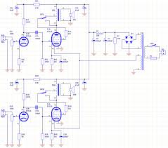 Wzmacniacz Pcl86 Schemat Schematy Tube Amplifier Schematic Diagram Valvulas Circuito Electronico Electronica