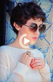 Click through to see all the different ways to cut and style a pixie of. Curly Pixie Hairstyles Curly Hair Styles Naturally Curly Pixie Haircuts