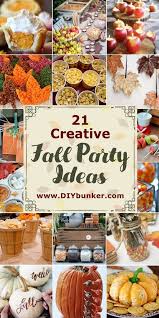 21 Genius Fall Party Ideas Everyone Will Go Nuts Over Fall Party Food Harvest Party Food Fall Harvest Party