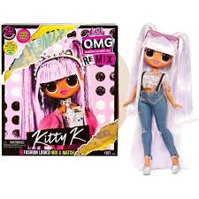 Są podobne do supermodelek, a wielkością przypominają barbie lub monster high. Kolorowanki Lol Omg Remix Kitty K Coloring And Drawing