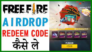 What is a free fire redeem code? Free Fire Me Airdrop Top Up Kaise Kare Redeem Code Youtube