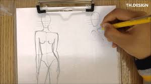 طريقه رسم موديل بوقفات Poses مختلفه Youtube