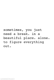 Sometimes You Just Need A Break Words Quotes Me Quotes Quotes