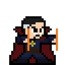 Doctor Strange Pixel Art Pokemon Pixel Art Stitch Character