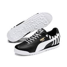 Puma Roma Classic Football Trainers In Black White Size 10 5 Whiteallstars Puma Roma Classic Football Trainers I White Puma Shoes Football Trainer Pumas Shoes