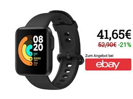 Apple watch is the ultimate device for a healthy life. Xiaomi Smartwatch Apple Watch Konkurrent Fur 40 Euro Bei Ebay Im Angebot Netzwelt