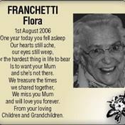 Franchetti Family Obituaries