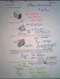 Learn vocabulary, terms, and more with flashcards, games, and other study tools. Geometry Unit 11 Volume And Surface Area Answer Key
