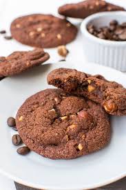 Espresso Haselnuss Cookies Rezept Lebensmittel Essen Essen Und Trinken Haselnuss
