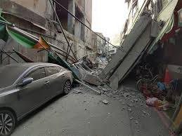 The first recorded earthquake in taiwan was in 1624, the founding year of dutch formosa. Update Building Collapses In Taiwan S Kaohsiung After 5 0 Quake Taiwan News 2021 01 28 18 35 00