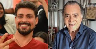 Cauã Reymond faz elogios ao posar ao lado de Tony Ramos: ''Esse cara deve  ser unanimidade''