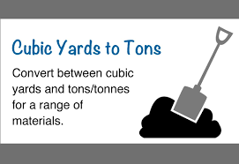 Cubic Yards To Tons Calculator