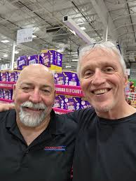 Look who I found at Costco. You are looking awesome, Stephen Prieur!❤