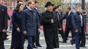 The pair said they have had 'fruitful talks' about how to defuse the standoff over pyongyang's nuclear program following their first ever meeting. Kim Jong Un Arrives In Russia For Meeting With Putin The New York Times