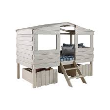 Rustic oak, twin bed with drawers, bed with storage lyabidi. Tree House Loft Twin Bed With Drawers In Rustic Sand Bed Bath Beyond