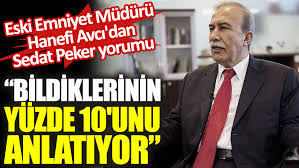Yayınladığı son videoda yine ses getirecek ifadeler kullanan organize suç örgütü lideri sedat peker bildiklerini neden daha önce anlatmadın? sorusuna demek ki insan bazen imkanlar oluşmadığı için, kendi düzeni bozulmasın, sevdikleri sıkıntıya girmesin diye bildiklerini anlatmıyor şeklinde yanıt verdi. Eski Emniyet Muduru Hanefi Avci Dan Sedat Peker Yorumu Bildiklerinin Yuzde 10 Unu Anlatiyor