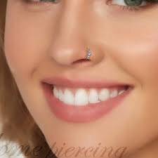 Elegant Sterling Silver Open Nose Ring for Comfort Fit