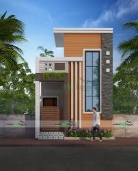 A red door will fit right in. 15 50 Front Elevation 3d Elevation House Elevation