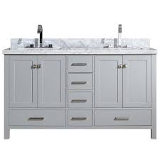 Maybe you would like to learn more about one of these? Ariel Cambridge A061dcwrvoesp 61 Inch Double Sink Bathroom Vanity Cabinet In Espresso With Carrara White Marble Countertop Rectangular Sinks Bathroom Vanities Tools Home Improvement Rayvoltbike Com