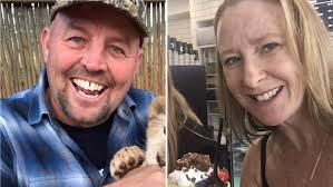 Gifta paret dog i enorma eldklotet