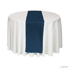 Blue Table Runner Blue Table Runner White Table Cloth Wedding Table Linens