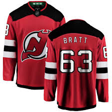 Fanatics Branded Nhl Youth Jesper Bratt Red Home Breakaway