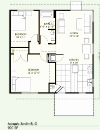 This plan offers large rooms, closets and lots of storage. Image Result For 900 Square Feet With 3 Bedrooms Small House Floor Plans 20 30 House Plans Dubai Khalifa