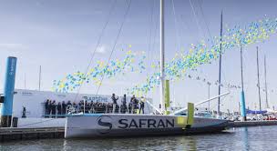 The lorient offers the best of both worlds. Morgan Lagraviere S New Imoca 60 Safran Christened In Lorient