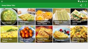 Tomato scrambled egg atau biasa disebut orak arik telur tomat.masih dengan resep bahan dan olahan telur yang mudah didapat. Resep Olahan Telur Fur Android Apk Herunterladen
