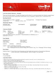 Lion Air E Ticket Radbwt Jumarni