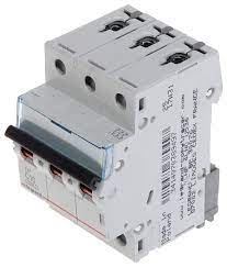 For overcurrent protection and switching on both ac and dc systems. Circuit Breaker Le 403543 Three Phase 10 A C Type Legr Circuit Breakers Delta