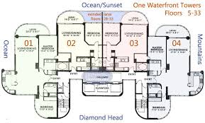 One Waterfront Towers Condo Floor Plans Cabin Floor Plans Floor Plans
