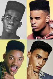 1980s 1990s Flattops Coiffure
