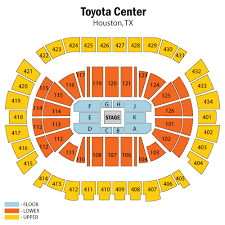 18 Comprehensive Toyota Center Seating Chart One Direction