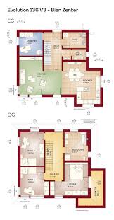 Grundriss Stadtvilla Haus Mit Galerie Walmdach 5 Zimmer 135 Qm Wfl Ohne Keller Erdgeschoss Kuche Of Grundriss Einfamilienhaus Haus Grundriss Anbau Haus