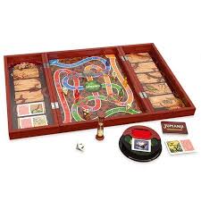 Jumanji The Game In Real Wooden Box Image 2 Of 2 Jumanji Board Game Board Games Jumanji Game