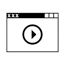 Reproductor De Video Pelicula Xxx Adulto PNG ,dibujos En, Blanco, Web PNG y  Vector para Descargar Gratis | Pngtree