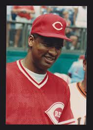 1988 Jose Rijo CINCINNATI REDS UNSIGNED 4 x 5-7/8 ORIGINAL SNAPSHOT PHOTO #1
