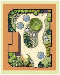Zen Garden Plan Zengardenplan Plan Rendering Of The Zen Garden At Avita Assisted Living In N In 2021 Japanese Garden Design Zen Garden Design Garden Design Plans