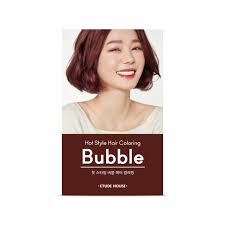 The logo of hot style bubble hair coloring, with the cloud drawing and the beautiful typography, is eye catching it itself. Etude House Hot Style Bubble Hair Coloring New 9 Colors Beautihara