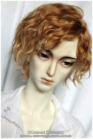 Bjd wig from angora mohair