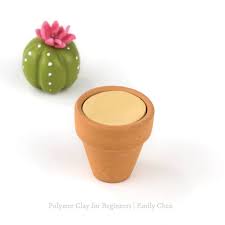 One of the reasons polymer clay is such a great crafting medium is how many things you can do with it. Clay Cactus Tutorial Polymer Clay For Beginners Empress Of Dirt