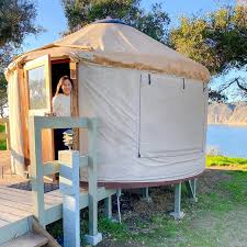 Four cachuma lake campgrounds along the lake's southern shore are operated by santa barbara county parks. Stay At A Yurt At Cachuma Lake Limbylim