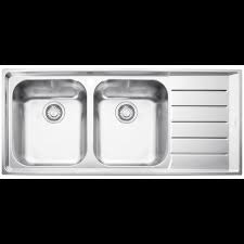 Add to wish list add to compare. Franke Neptune Double Bowl Right Hand Drainer Sink Nex621rhd Winning Appliances