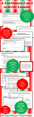 A Christmas Carol Activity Bundle Charles Dickens Pdf Christmas Carol Carole December Lessons